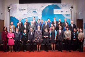 Participants of the Ministerial Meeting on 26 october 2018 in Berlin.